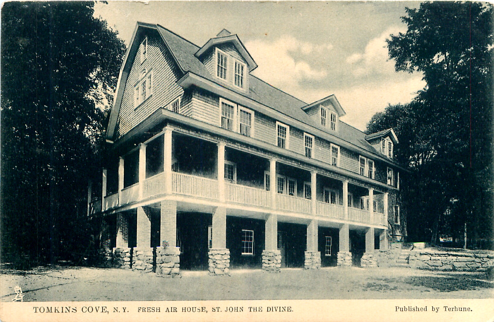 Stony Point Lighthouse, early 1900s