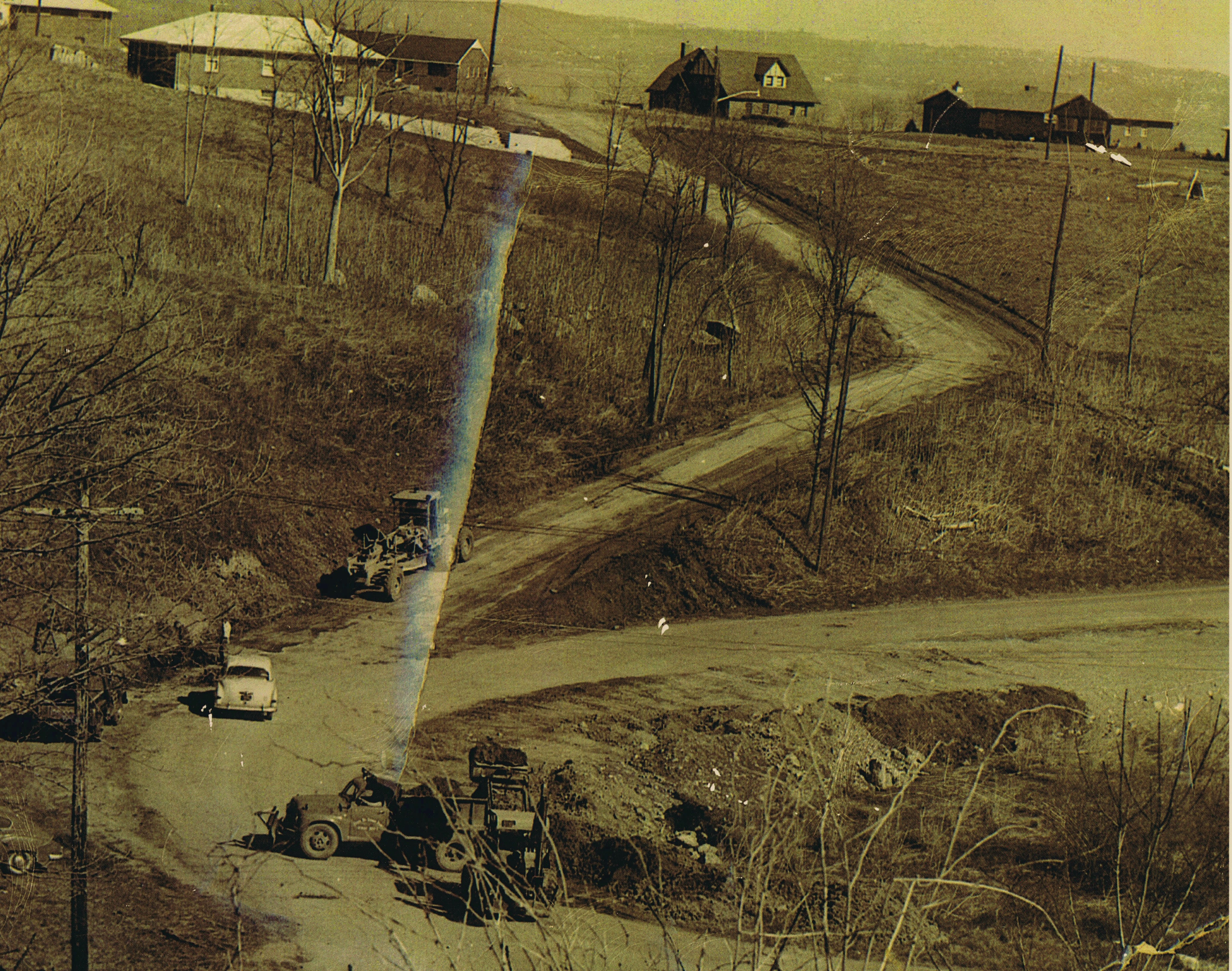Brickyard along the Hudson River