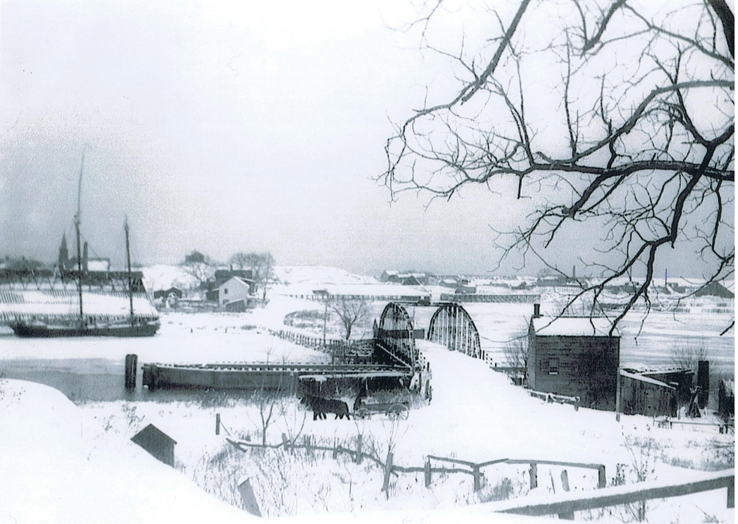 Brickyard along the Hudson River